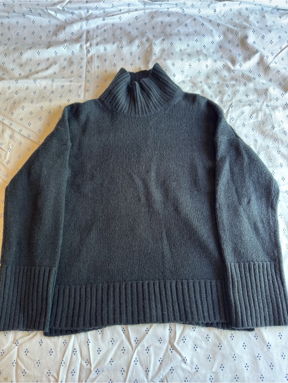Abercrombie & Fitch Black Turtleneck Sweater